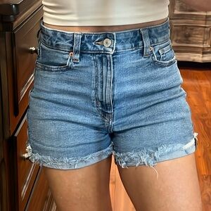 American Eagle High Waist Mom Shorts